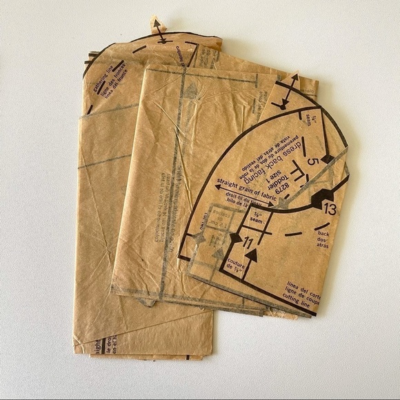 Vintage Simplicity Toddler Dress Sewing Pattern - Picture 7 of 7